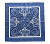 Foulard bandana bleu femme