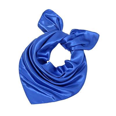 foulard-carré-bleu-azur
