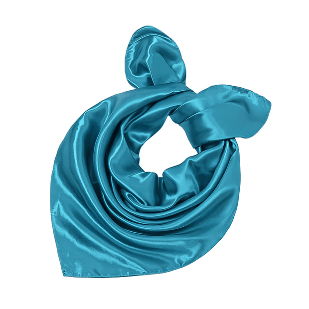 foulard-carré-cyan
