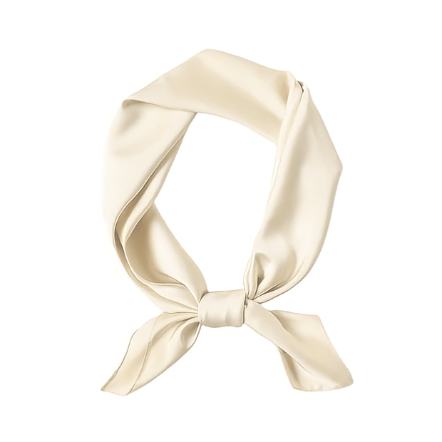 foulard-en-soie-crème