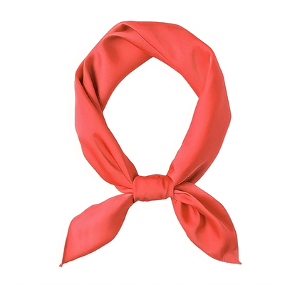 foulard-en-soie-saumon